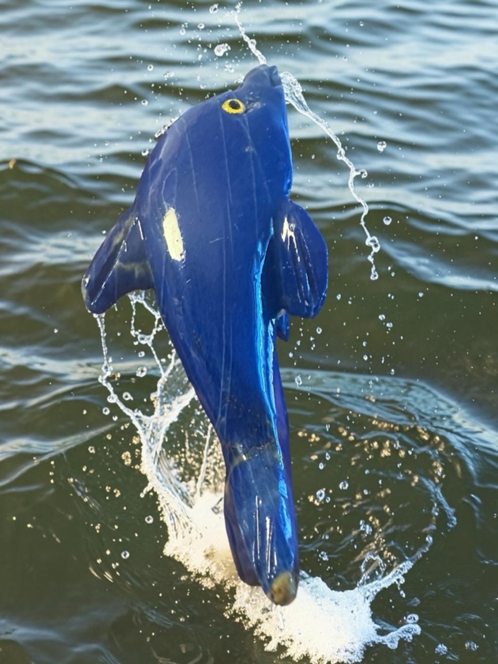 Lapis Lazuli Crystal Dolphin